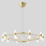 Люстры Crystal Lux DOROTEA SP10 GOLD Dorotea