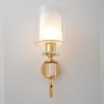 Настенные светильники Crystal Lux ELENA AP1 GOLD Elena