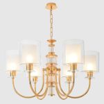 Люстры Crystal Lux ELENA SP6 GOLD Elena