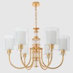 Люстры Crystal Lux ELENA SP6 GOLD Elena