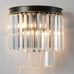 Настенные светильники Crystal Lux MAXIME AP2 BLACK Maxime