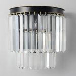 Настенные светильники Crystal Lux MAXIME AP2 BLACK Maxime