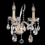 Настенные светильники Crystal Lux MONICA AP2 GOLD Monica