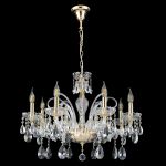 Люстры Crystal Lux MONICA SP8 GOLD Monica