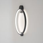 Настенные светильники Crystal Lux REAL AP18W LED BLACK REAL
