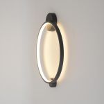 Настенные светильники Crystal Lux REAL AP18W LED BLACK REAL