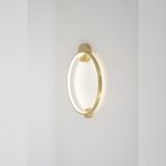 Настенные светильники Crystal Lux REAL AP18W LED BRASS REAL