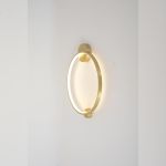 Настенные светильники Crystal Lux REAL AP18W LED BRASS REAL