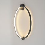 Настенные светильники Crystal Lux REAL AP26W LED BLACK REAL