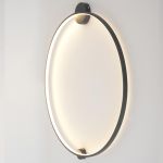 Настенные светильники Crystal Lux REAL AP35W LED BLACK REAL