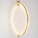 Настенные светильники Crystal Lux REAL AP35W LED BRASS REAL