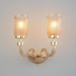 Настенные светильники Crystal Lux SILVESTRO AP2 AMBER silvestro