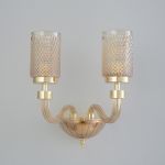 Настенные светильники Crystal Lux SILVESTRO AP2 AMBER silvestro