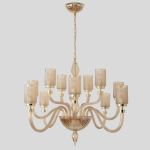 Люстры Crystal Lux SILVESTRO SP12 AMBER silvestro