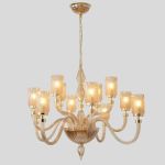 Люстры Crystal Lux SILVESTRO SP12 AMBER silvestro