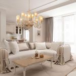 Люстры Crystal Lux SILVESTRO SP12 AMBER silvestro