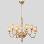 Люстры Crystal Lux SILVESTRO SP8 AMBER silvestro