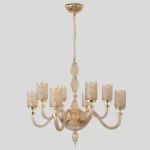Люстры Crystal Lux SILVESTRO SP8 AMBER silvestro