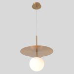 Подвесные светильники Crystal Lux UVA SP1.1 BRASS Uva