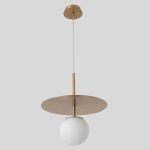 Подвесные светильники Crystal Lux UVA SP1.1 BRASS Uva