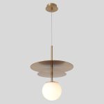 Подвесные светильники Crystal Lux UVA SP1.2 BRASS Uva