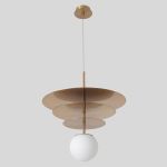 Подвесные светильники Crystal Lux UVA SP1.3 BRASS Uva