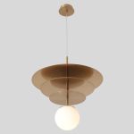Подвесные светильники Crystal Lux UVA SP1.3 BRASS Uva