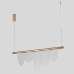 Подвесные светильники Crystal Lux VALENTIN SP22W LED GOLD VALENTIN