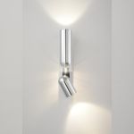 Настенные светильники Crystal Lux VENTO AP15W LED CHROME VENTO
