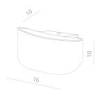 Настенные светильники Arte Lamp A1429AP-1WH lucciola