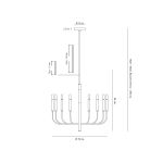 Люстры LH Mirror Home BD-3082125 Уорвик