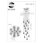 Подвесные светильники ST Luce SL6111.203.15 SOLLEN