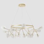 Люстры Crystal Lux SOLE SP25 GOLD SOLE