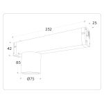 Трековое освещение Ambrella GL1241 GL