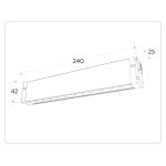 Трековое освещение Ambrella GL1301 GL