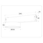 Трековое освещение Ambrella GL1381 GL