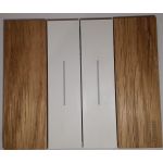 KA4802LM OAK Bticino LIVING NOW. Декоративная рамка 2 модуля. Дуб натуральный.