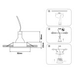 Точечные светильники Ambrella TN102722 TN