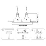 Точечные светильники Ambrella TN102732 TN