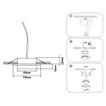 Точечные светильники Ambrella TN5228 TN
