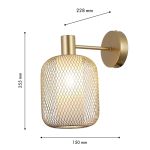 Настенные светильники F-Promo 4603-1W Tokri