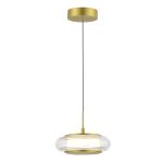 SL6239.203.01 Светильник подвесной ST-Luce золото/прозрачный LED 1*7W 3000K FRITTELA
