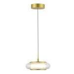 SL6239.203.01 Светильник подвесной ST-Luce золото/прозрачный LED 1*7W 3000K FRITTELA
