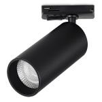 ST382.436.10.TRIAC Св-к трек. Черный LED 1*10W 3000K 900Lm Ra&gt;90 24 IP20 DxH- 220V Однофазная трековая система
