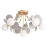 Люстры Arte Lamp A1369PL-7GY PEACOCK