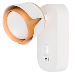 Точечные светильники Arte Lamp A8026AP-1WH AMAKS
