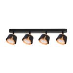Точечные светильники Arte Lamp A8028PL-4BK AMAKS
