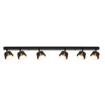 Точечные светильники Arte Lamp A8028PL-6BK AMAKS