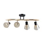 Точечные светильники Arte Lamp A5112PL-4BK Harmony