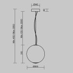 Подвесные светильники Maytoni MOD397PL-L15CH3K Bruma